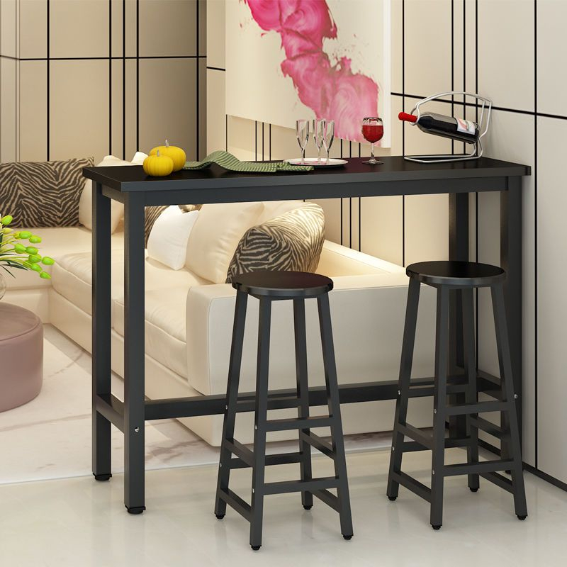 LANZ House of EQA Mini Bar Table and Chairs Set 1 pc Bar Table and 2 pcs Bar Stool Shopee