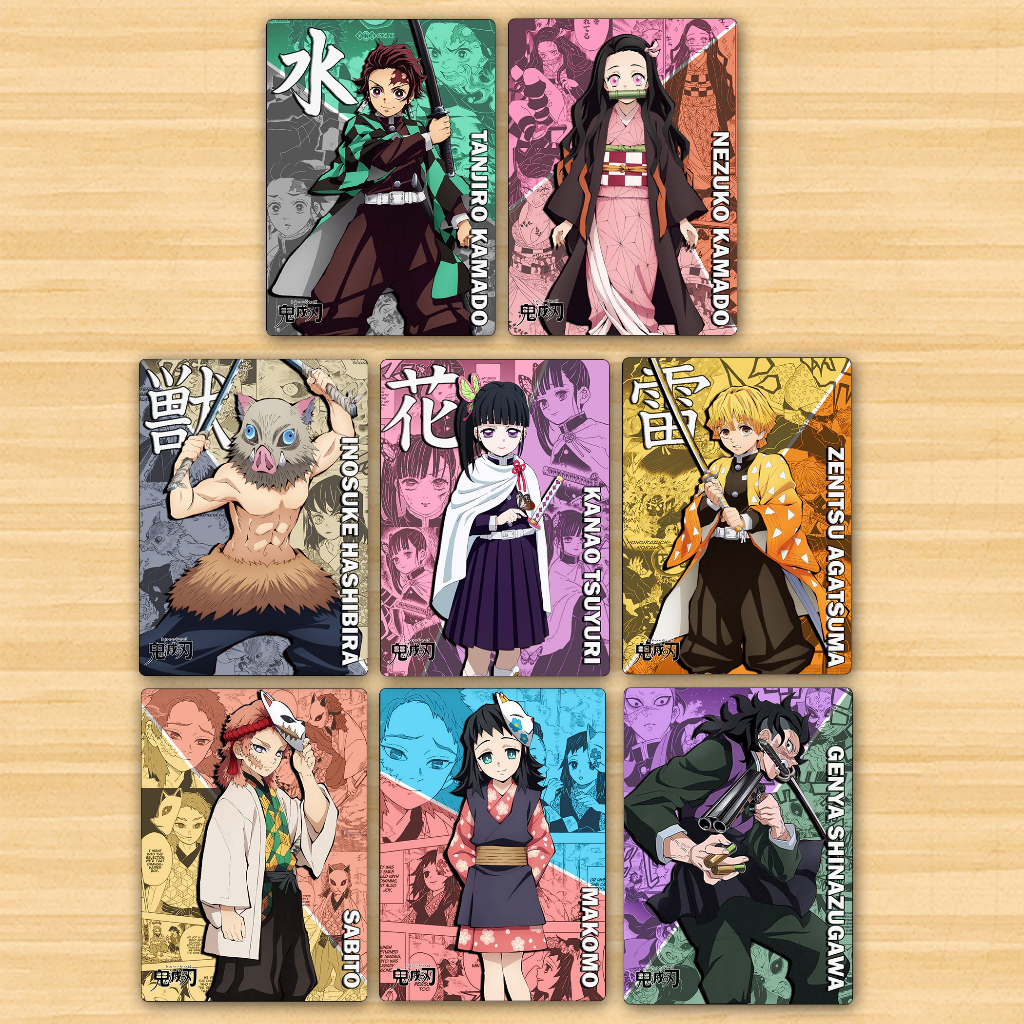 Demon Slayer Photocard - [SOLD PER SET] | Shopee Philippines