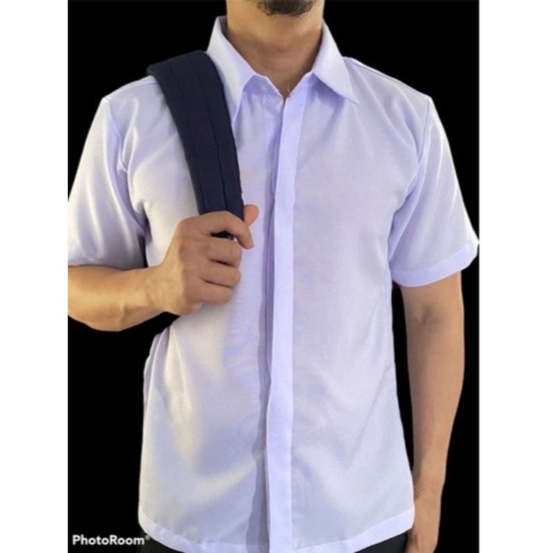 POLO BARONG COVER BOTTON FOR MEN SCHOOL UNIFORM | Shopee Philippines