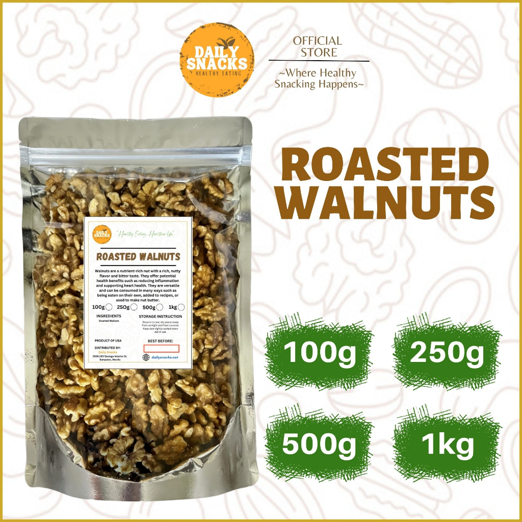 Daily Snacks Roasted Walnuts (USA) Shopee Philippines