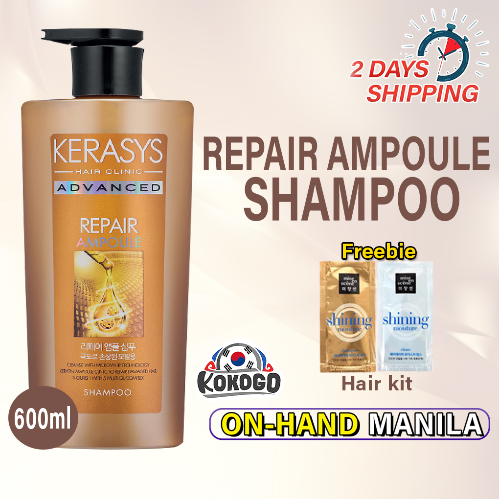 Kerasys Advanced Repair Ampoule Hair Treatment 600ml Shopee Philippines
