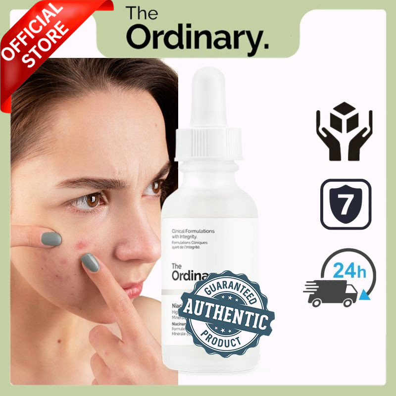 The Ordinary Black Heads Shrink Pores Niacinamide 10 30ml Whitening