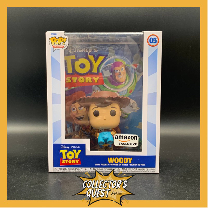 Funko POP Amazon Exclusive VHS Cover Toy Story Woody 05 Figure | Shopee ...