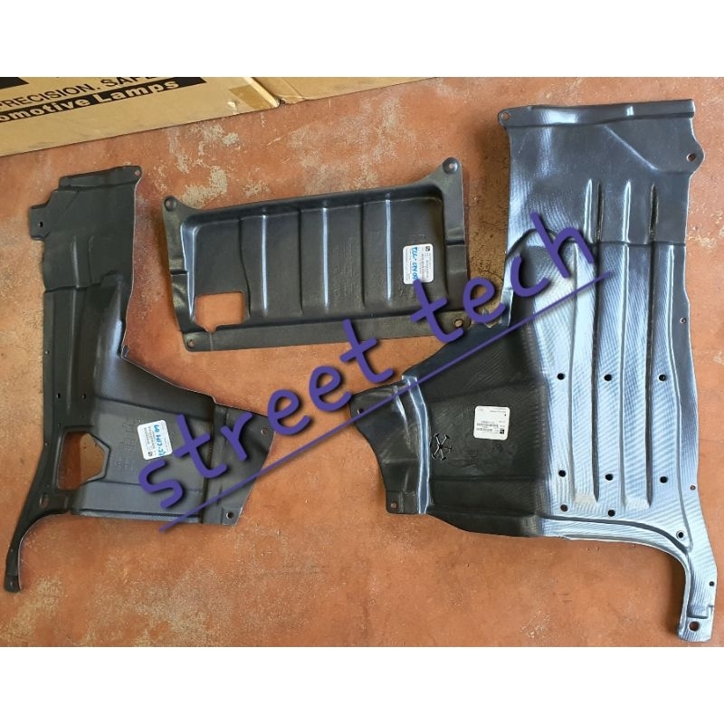 Honda City 20092013 Engine Splash Guard(3pcs) Shopee Philippines