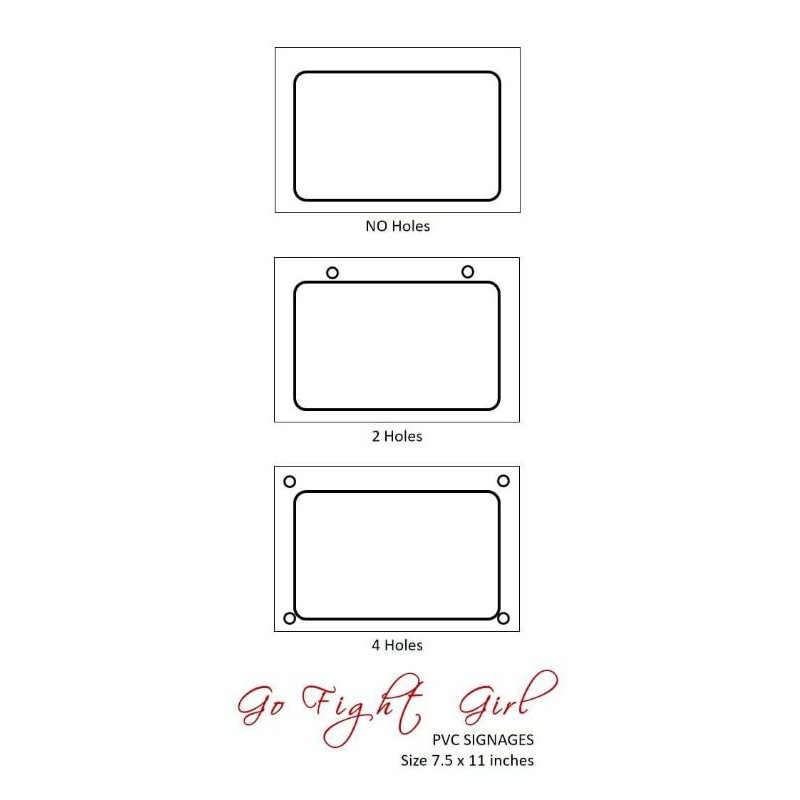 Daanan po ito Do not Park Signage A4 Size PVC (Material like ID ...