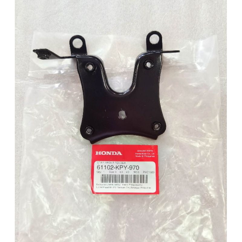 Front fender bracket XRM 125 Honda 61102KPY970 Honda Genuine Parts