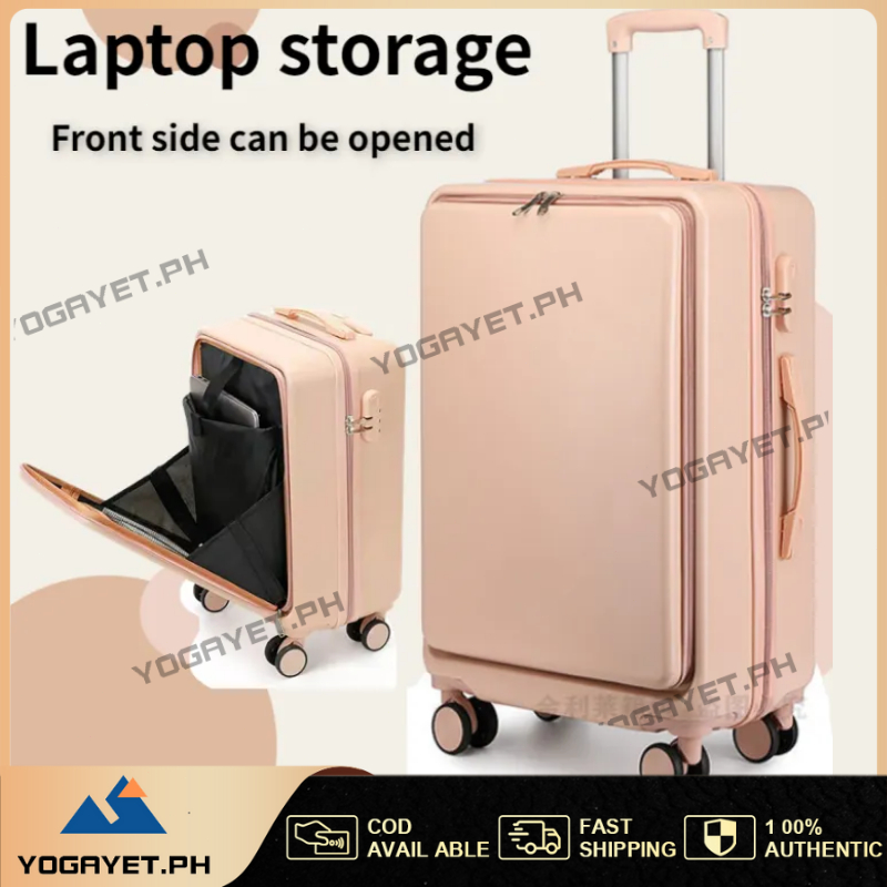 Front Opening 20 24 Inch Luggage Suitcase Portable Hand Carry