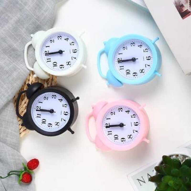 Cute korean inspired desk alarm clock deco Clocks Shopee Philippines