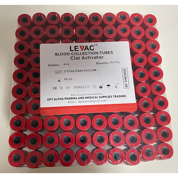 EXPIRED SALE Plastic Vacuum Blood Collection Tube Blue top 1.8ml