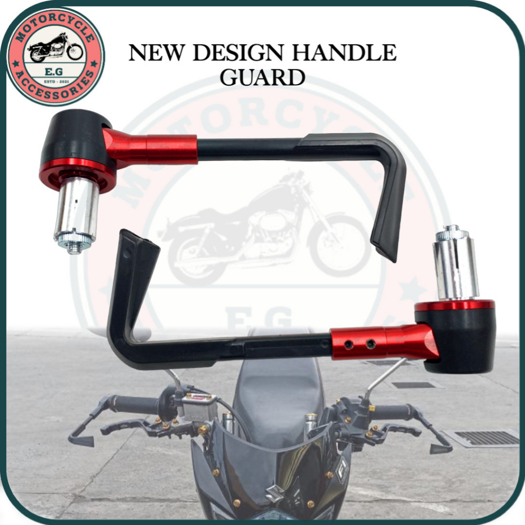 E.G Motorcycle New Design Handle Guard Universal | Shopee Philippines