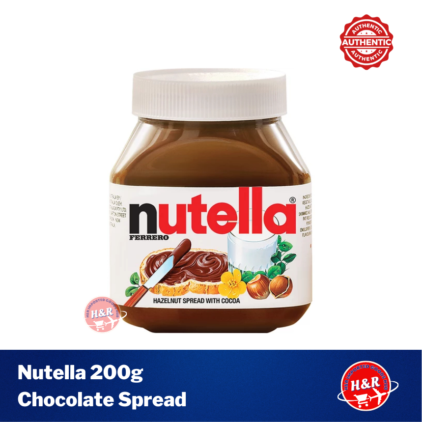 Nutella Chocolate Hazelnut Spread 200g Shopee Philippines