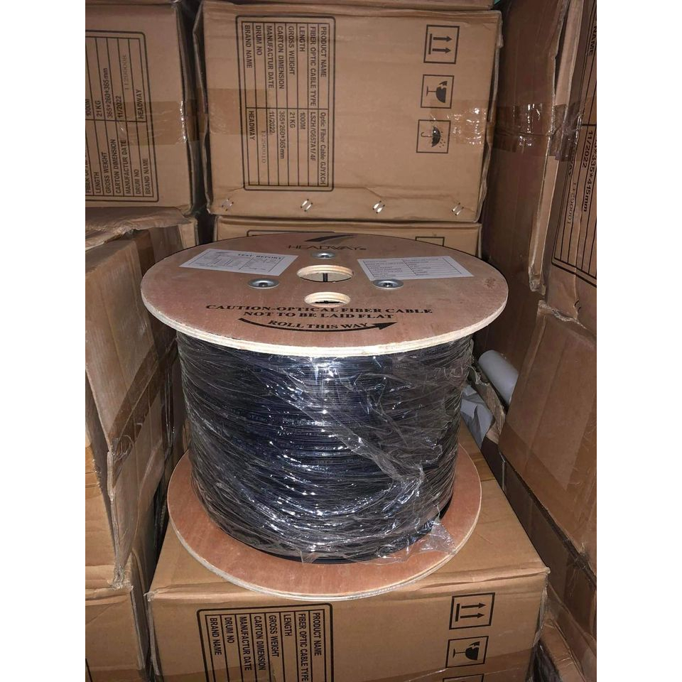 FIBER CABLE SINGLE CORE (1core) OUTDOOR 2000 METERS (2KM) NON TELCO ...