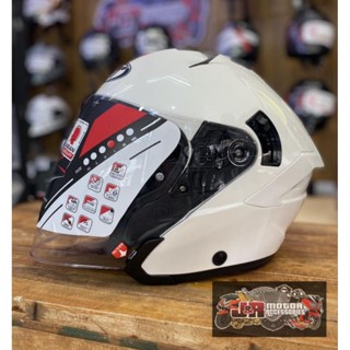 Helm kyt hot sale nfr half face