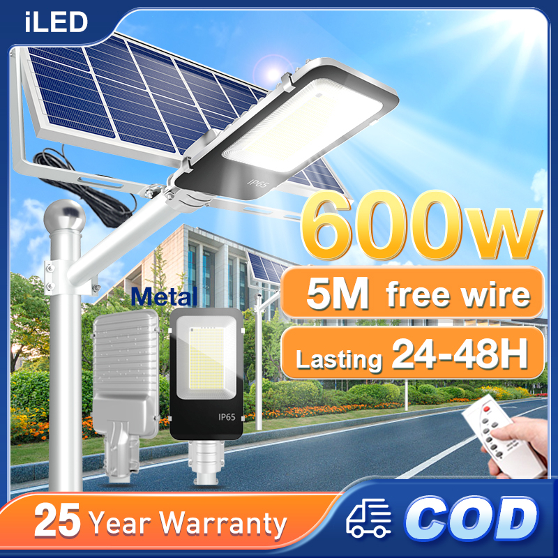 solar street light outdoor solar lights waterproof IP67 400w 600w led ...
