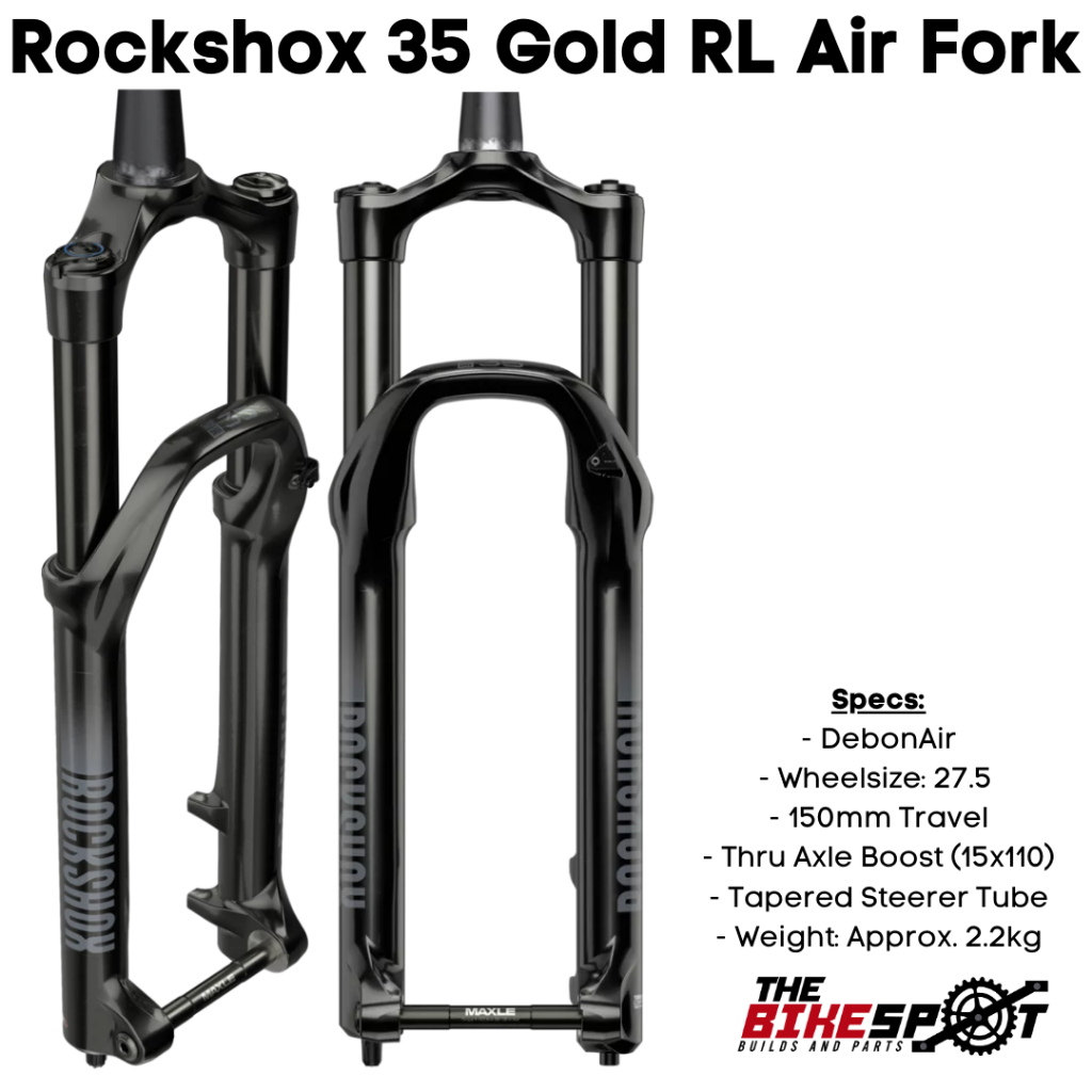 Rockshox 35 gold discount rl 150mm debonair