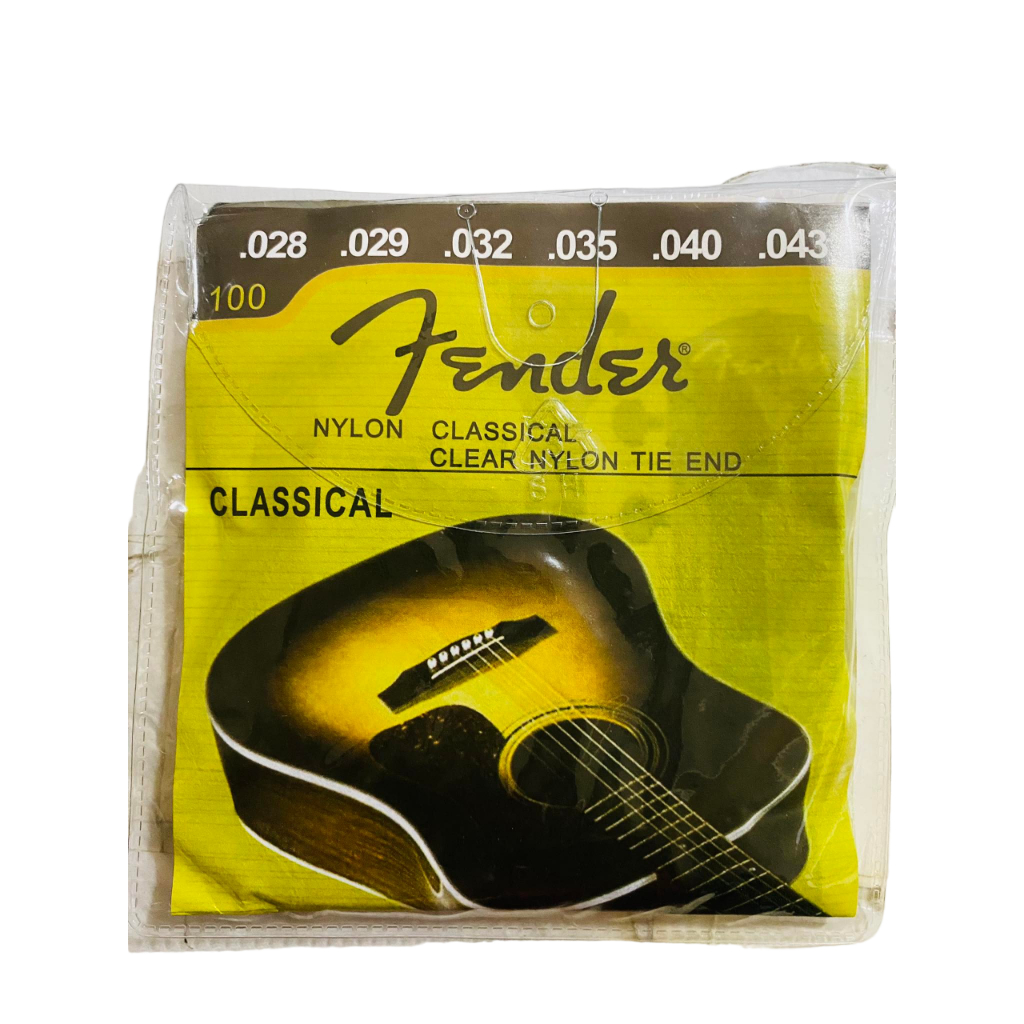 Fender Classical Nylon Tie End String 028 043 Shopee Philippines