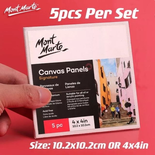 Mont Marte Canvas Panel Shopee Philippines