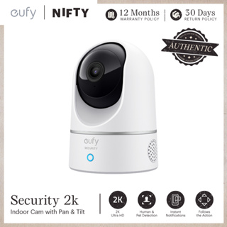 eufy Solo IndoorCam P24 (2K, 2-Cam Kit, Pan & Tilt)