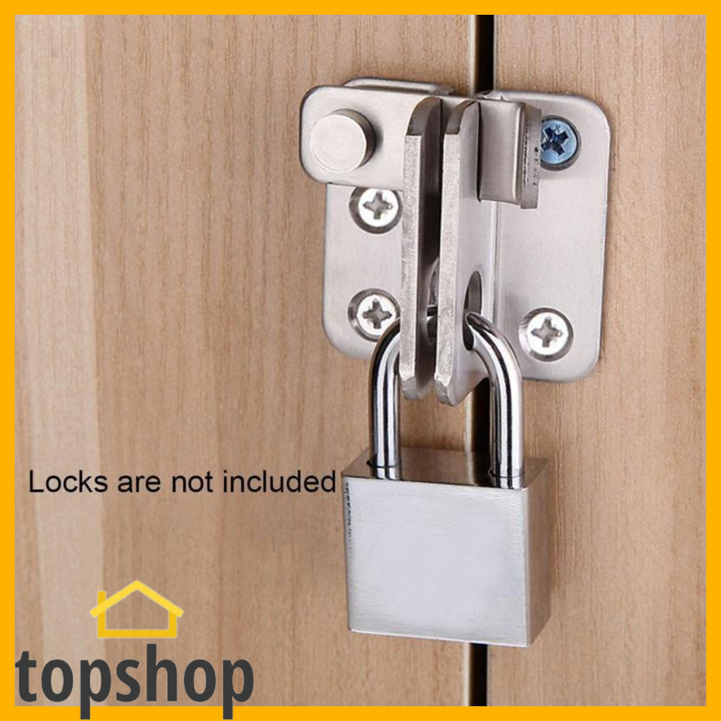 Stainless Steel Lock Hasp Latches Sliding Door Security