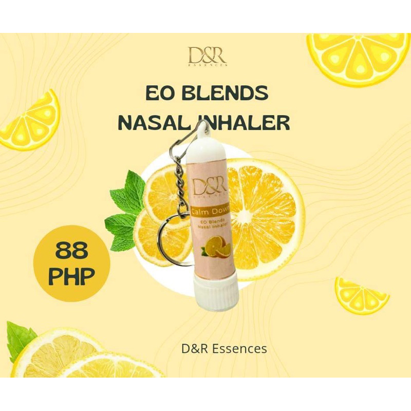 Nasal Inhaler - EO Blends (with chain) | Shopee Philippines