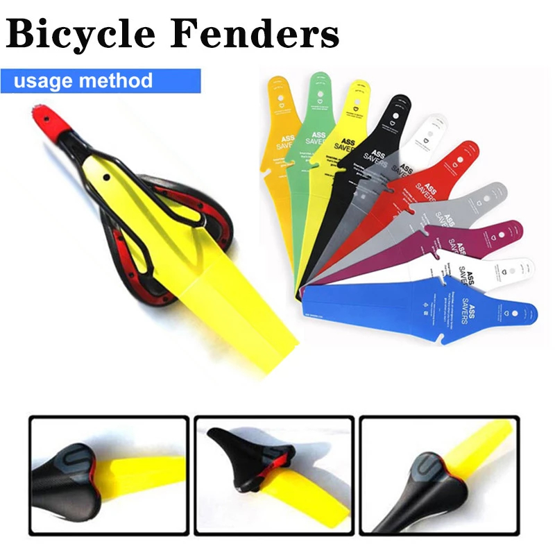 Saddle Fender Bicycle Mudguard Lightweight MTB RD Fender Removable