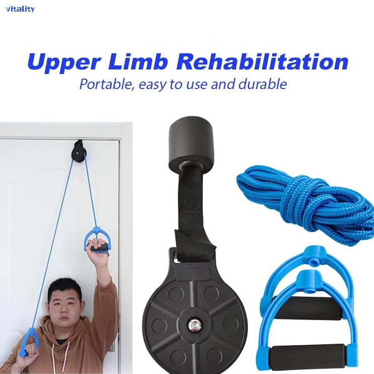 Shoulder Pulley Rings Elderly Stroke Upper Limb Rehabilitation Training ...
