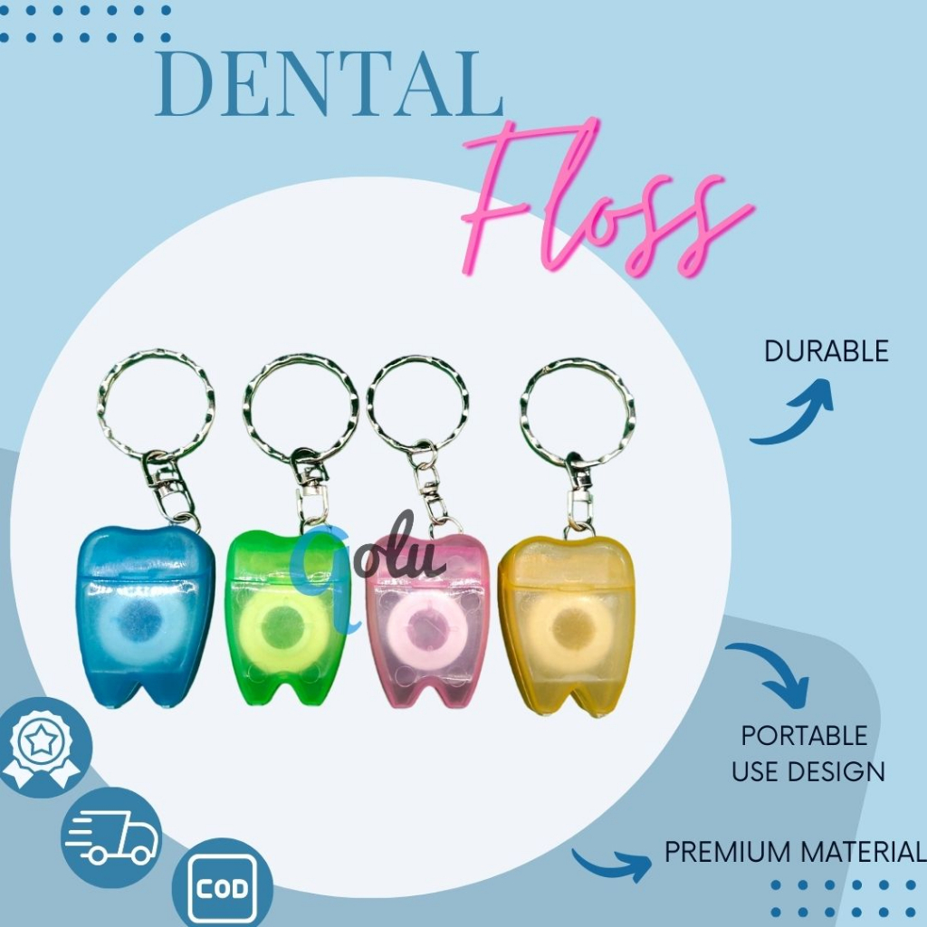 Dental floss keychain oral hygiene floss starter Shopee Philippines