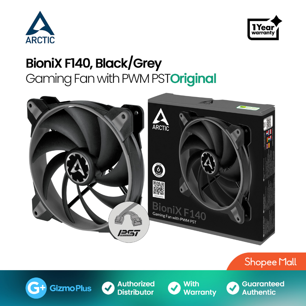 Arctic BioniX F140 Gaming Fan with PWM PST CPU Fan CPU Cooler | Shopee ...