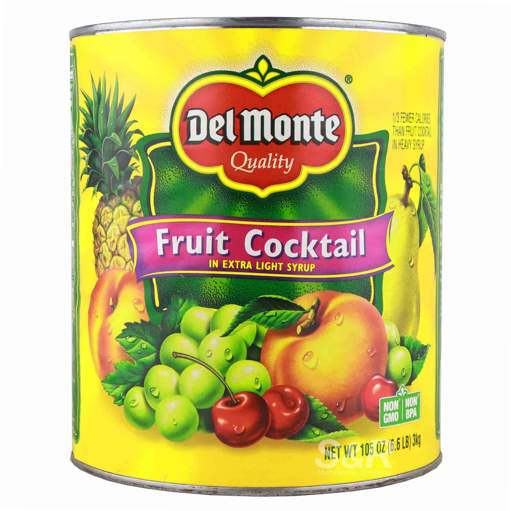 Del Monte Fruit Cocktail Extra Light Syrup 3kg Shopee Philippines