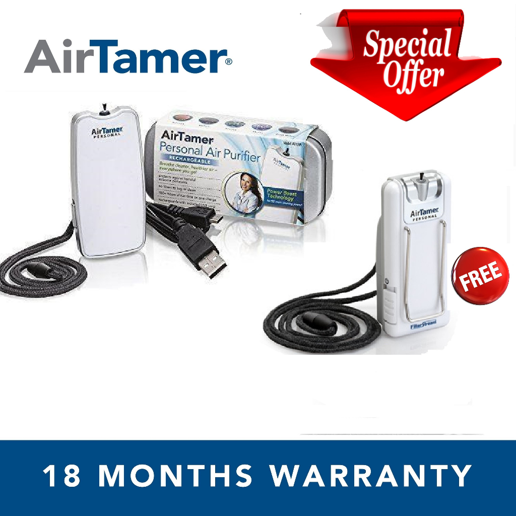 Airtamer a310 personal rechargeable on sale and portable air purifier