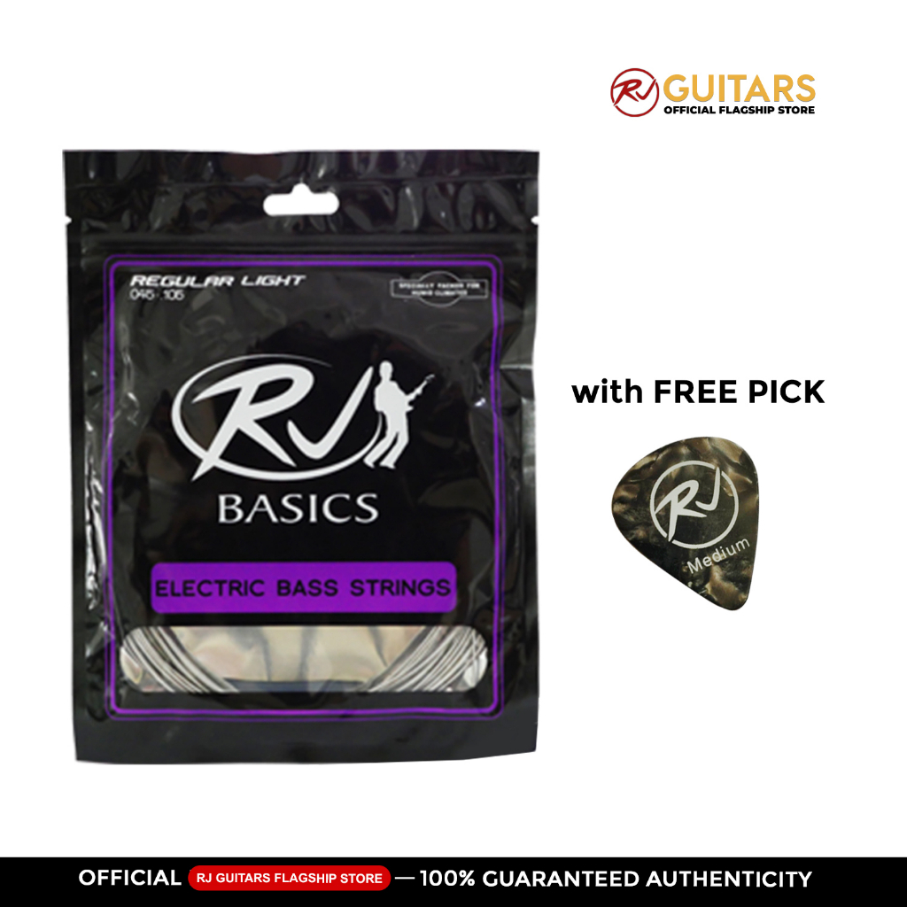 RJ Basics Bass Guitar Strings 45105 Shopee Philippines