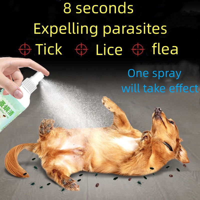 Pet Anti Fungal Spray 100ml Dog Skin Disease Treatment Dog Allergies