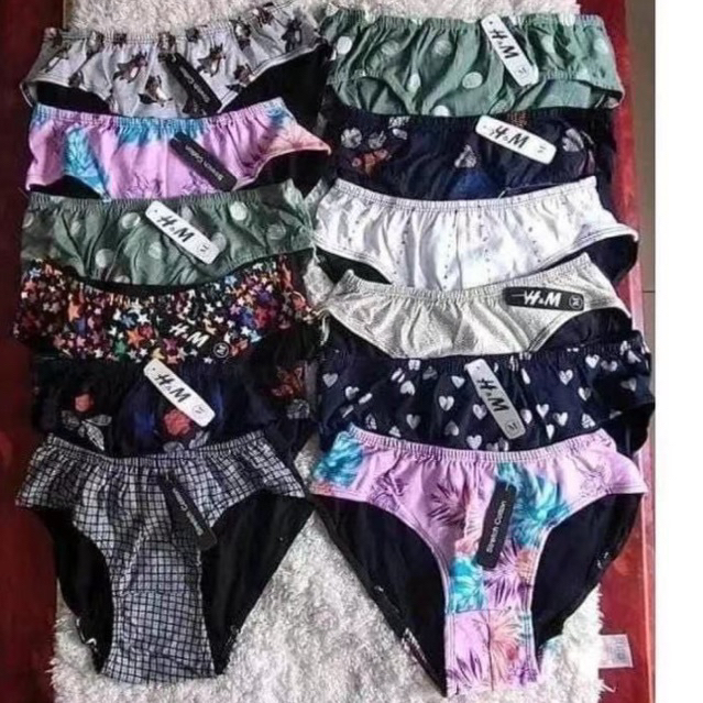H&M 612 PCS PANTY Women’s cotton good quality MXXL Shopee Philippines