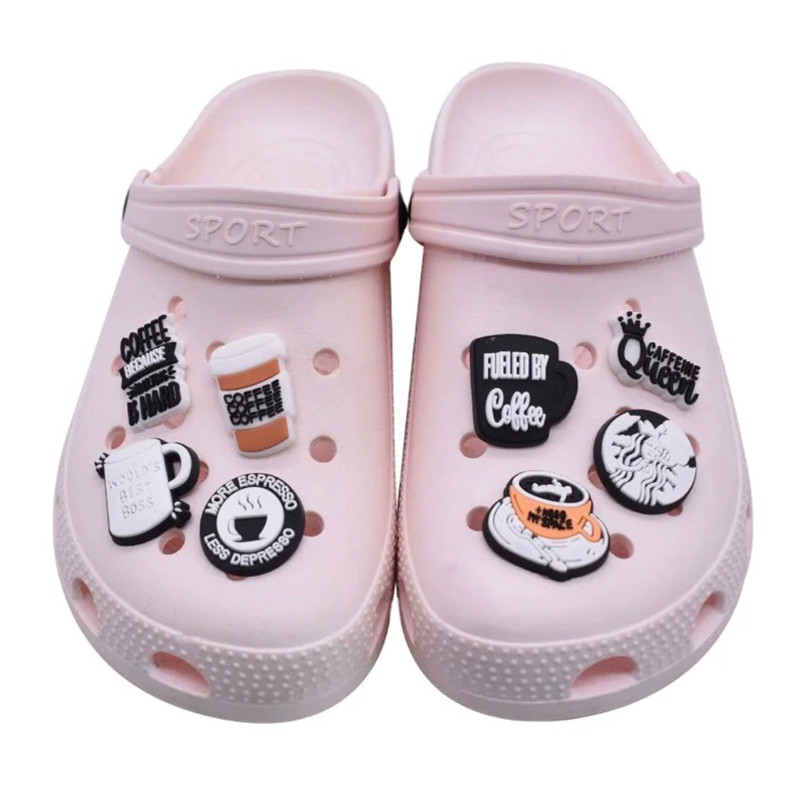 Coffee Lover Edition jibbitz for crocs | Shopee Philippines