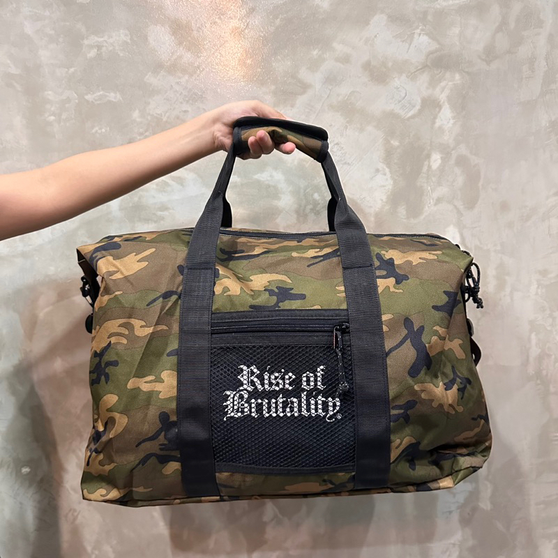 RISE OF BRUTALITY CAMO DUFFLE BAG Shopee Philippines