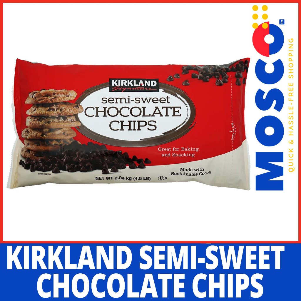 Kirkland Signature SemiSweet Chocolate Chips 2kg Shopee Philippines
