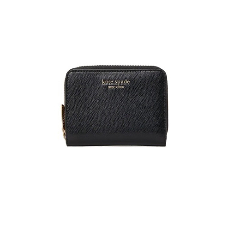 AUTHENTIC/ORIGINAL KateSpade KS Spencer Small Compact Wallet Black ...