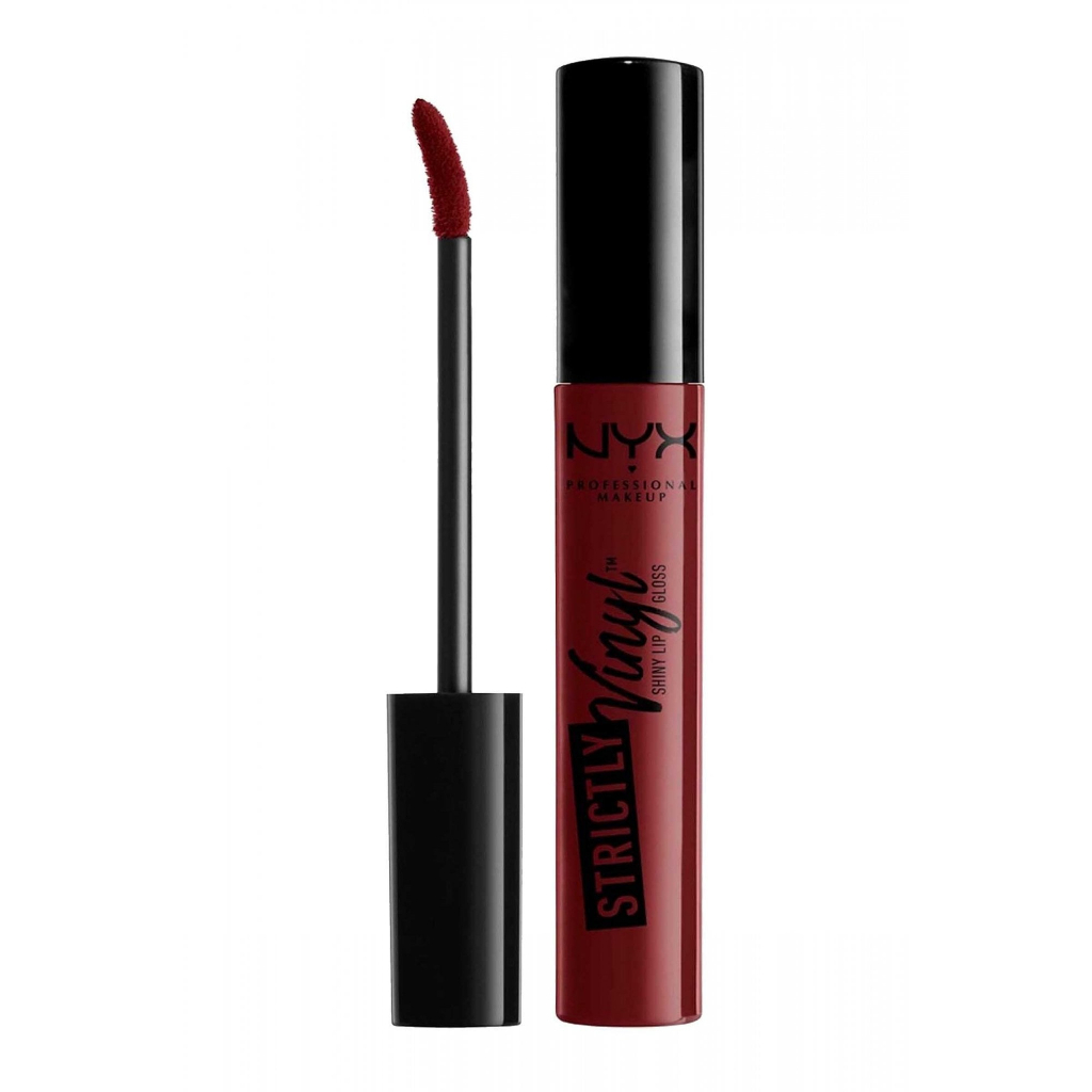 NYX Professional Makeup Strictly Vinyl Lip Gloss (07) Bad Girl Dark Red Shopee Philippines