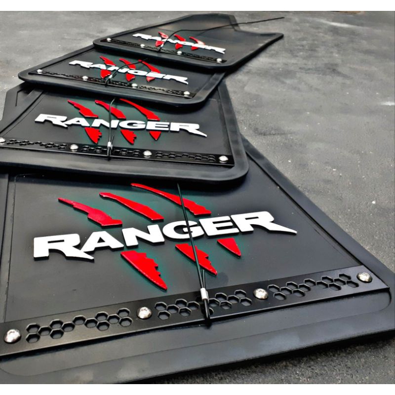 Ford Ranger Mud flaps Made in Thailand NO BRACKET | Shopee Philippines