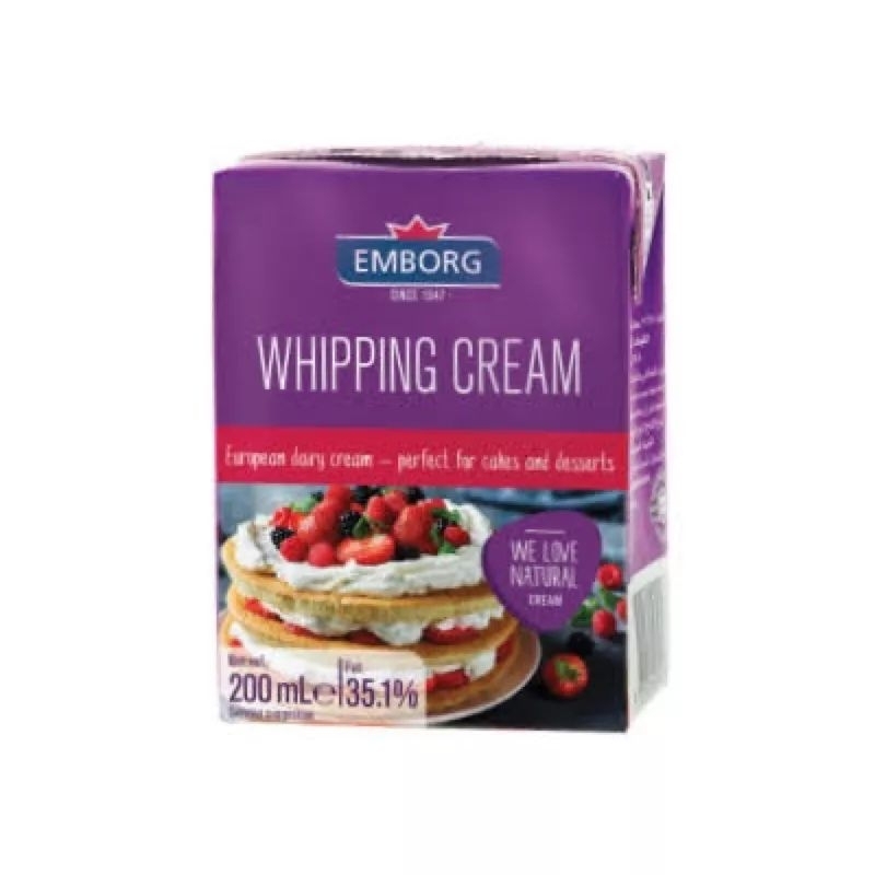 Emborg Whipping Cream 200ml | Shopee Philippines
