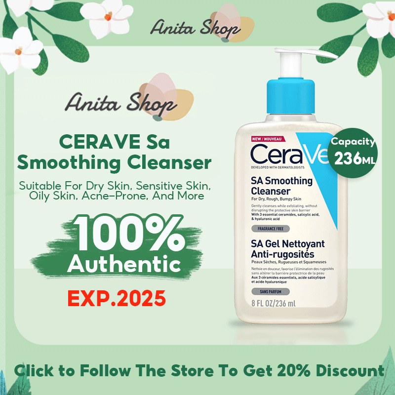 Cerave Salicylic Acid Cleanser Exfoliating Sa Smoothing Cerave Cleanser