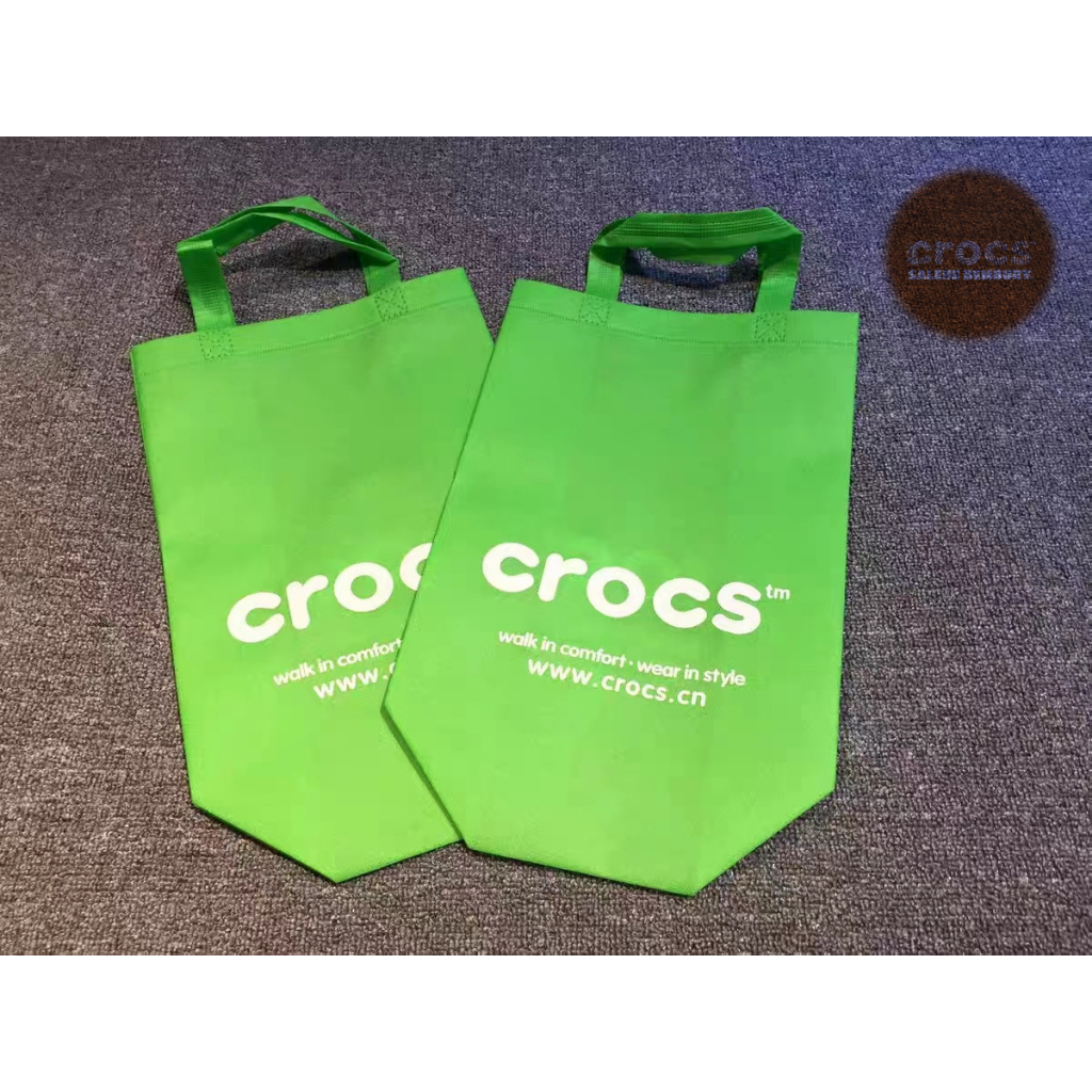 Eco bag paperbag crocs | Shopee Philippines