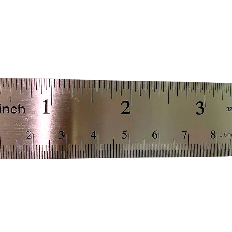 Stainless Steel Ruler 12 inches / 30cm | Shopee Philippines