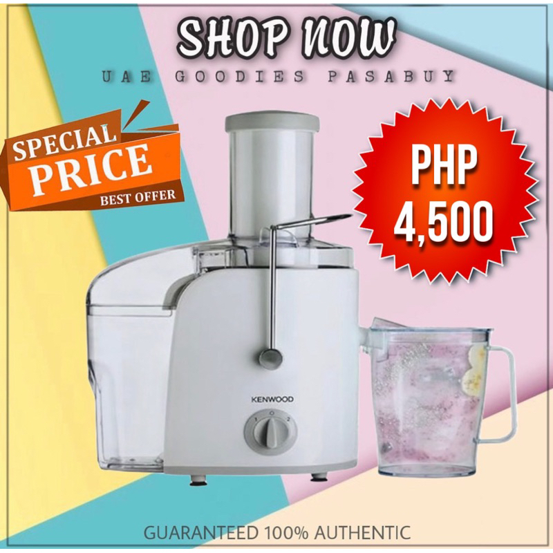 Kenwood Everyday Essentials Juicer 800W from Dubai Shopee Philippines