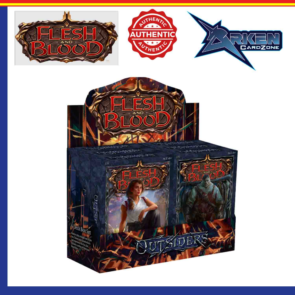 Flesh and Blood Trading Card Game Outsiders Blitz Deck FABTCG