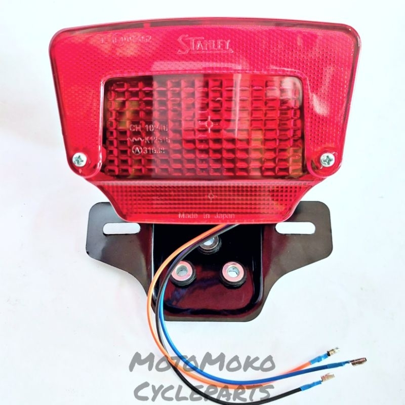 Motorcycle Tail Light Assembly For TMX With socket and Bulb Shopee