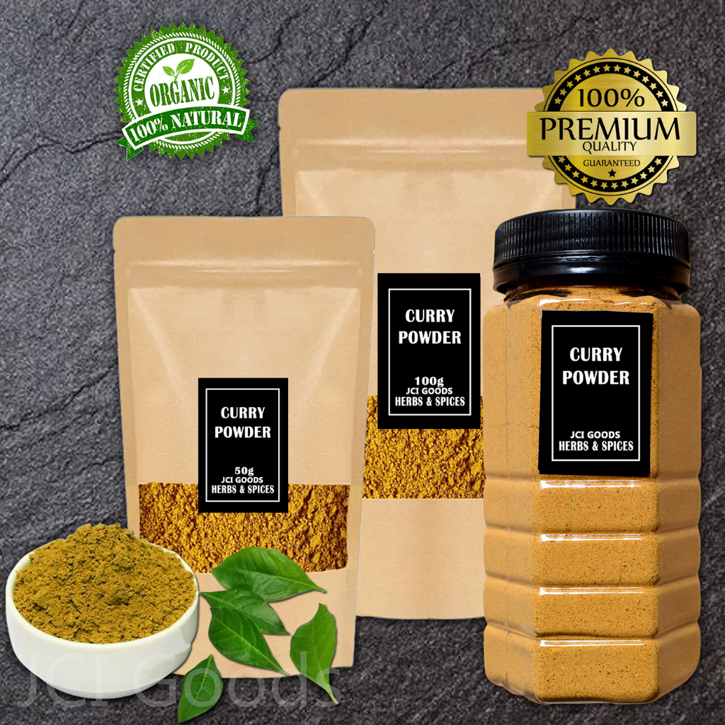 CURRY POWDER Herbs and Spices 200ml/100g/50g Shopee Philippines