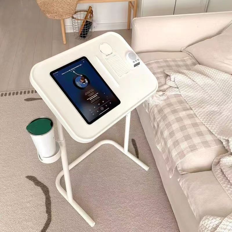 Modern Study Table Folding Table Minimalist Computer Desk Plastic Side ...