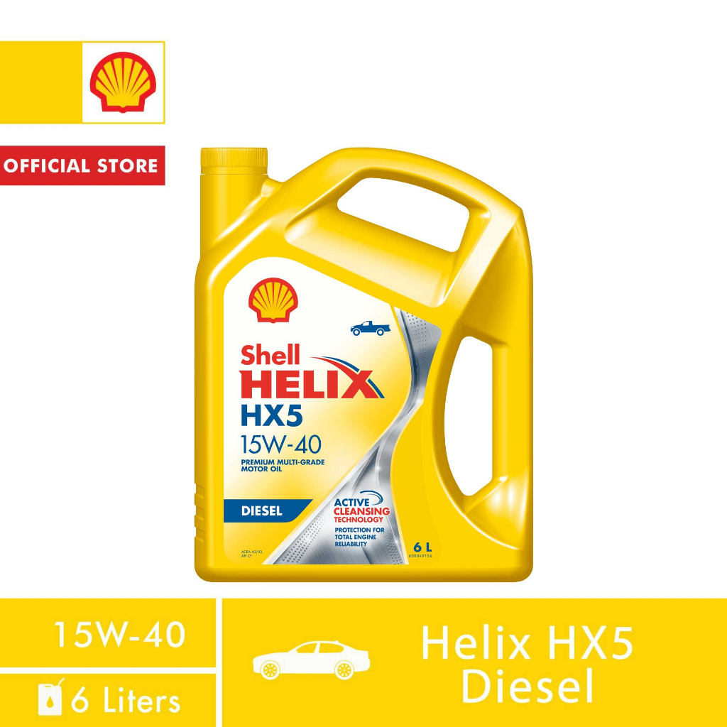 Shell Helix HX5 Diesel 15W-40 6Liters | Shopee Philippines