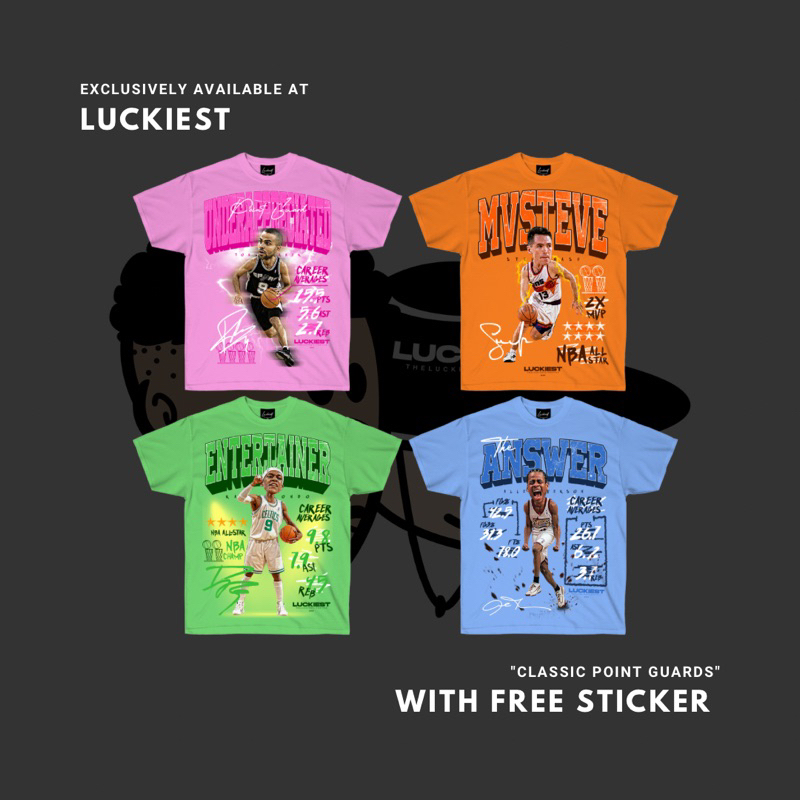 Luckiest "Classic Point Guards" Collection Shopee Philippines